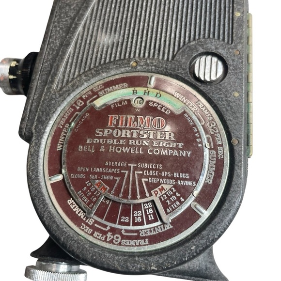 1940s Bell & Howell Filmo Sportster Double Run 8 - Picture 4 of 9